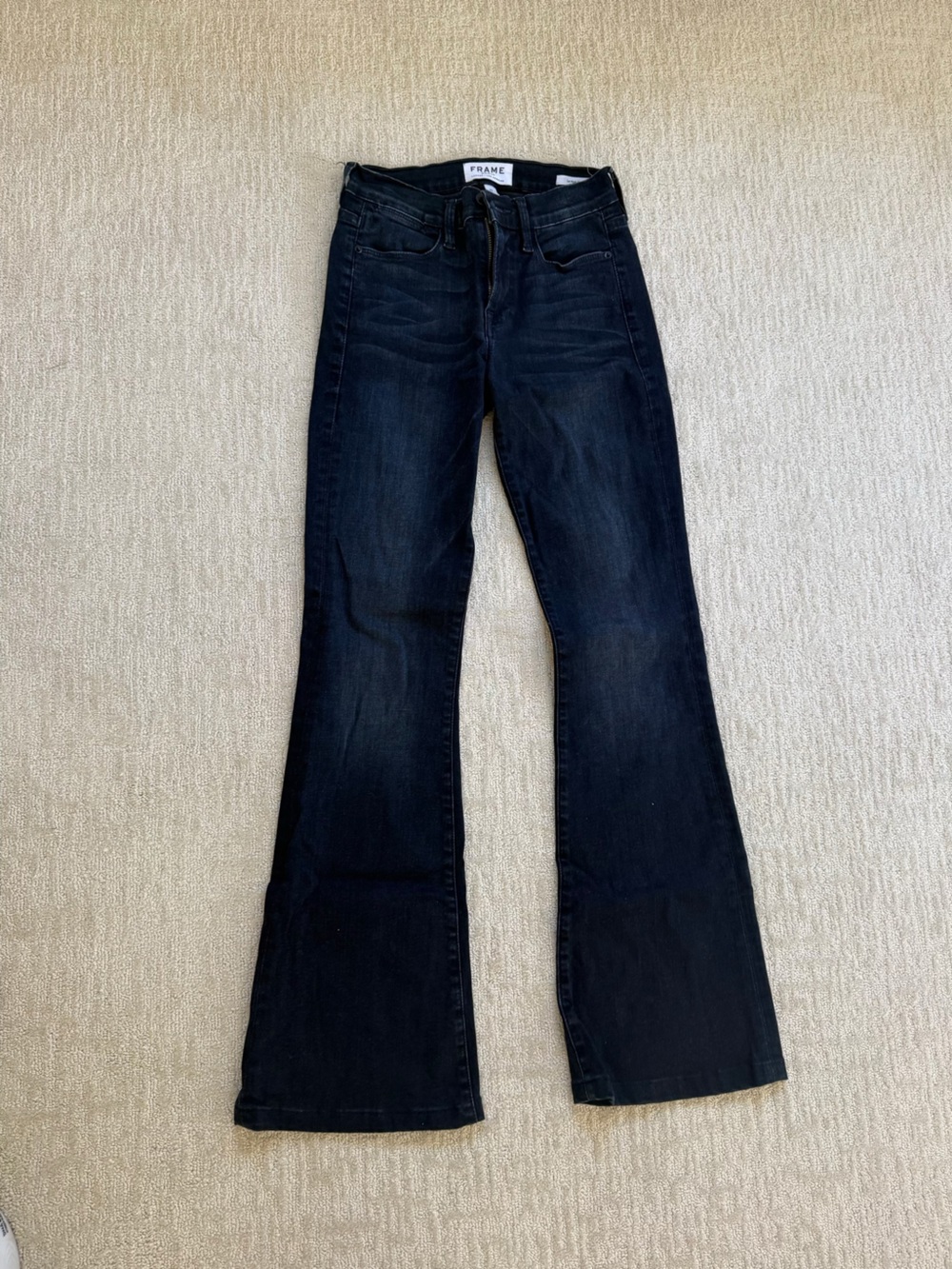 Frame Le High Flare Denim Jeans